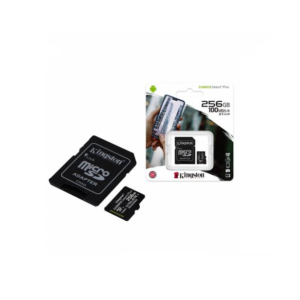 Tarjeta de memoria Micro SD 256GB – KINGSTON clase 10
